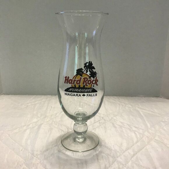 Hard Rock Cafe‎ NIAGARA FALLS Hurricane Glass 10" - Picture 1 of 2